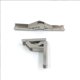 thumbnail image 1 of Bisagra plegable de acero inoxidable para estante, soporte de mesa oculto, accesorios para muebles, estantes plegables, 90/180 grados, 2 uds., 1 of 5