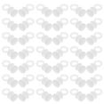 thumbnail image 3 of 100 piezas de ruedas silenciosas para cortinas, rodillos de plástico para riel de cortina, soporte para riel de cortina, 3 of 6