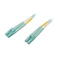 thumbnail image 3 of Tripp Lite N820 50' LC Male/Male Duplex 50/125 OM4 Multimode Fiber Optic Patch Cable Aqua, 3 of 14