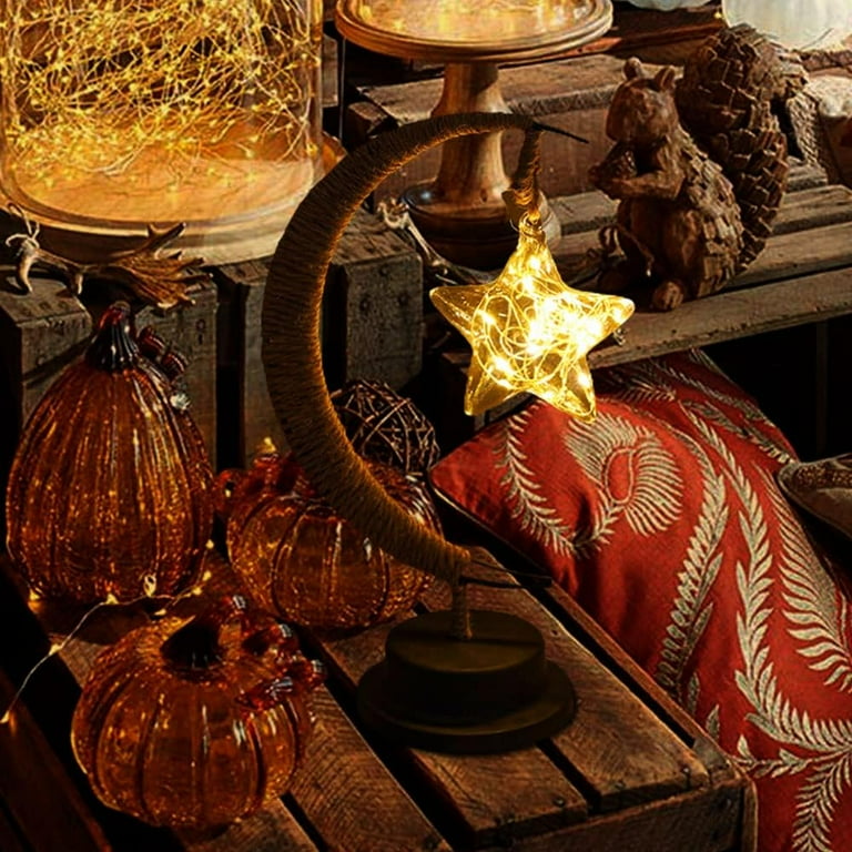 ライト/ランタン DAMNGOOD MAB NO ATAMA T-DESIGN Enchanted Lunar Lamp, LED Decorative Light Star Moon Night