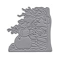 thumbnail image 1 of The Christmas Card,Metal Christmas Embossing Stencil for Card Album Scrapbooking,DIY Punch Steel Die for Hand Embossing,Create Unique Shapes for Greeting Cards Invitations Crafts, 1 of 3