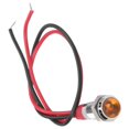thumbnail image 1 of Luz Indicadora De 6 Mm, Lámpara De Señal LED De 6 Mm 6 V IP66 A Prueba De Agua Para Odómetro Luz De Tacómetro Para Advertencia E Indicación Para Automóvil, Camión, Barco,, 1 of 7