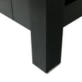 thumbnail image 7 of ELECWISH 24 Inches Traditional Bathroom Vanity Set in Black Finish, Single Bathroom Vanity with Top and 2-Door Cabinet, Brown Glass Sink Top with Single Faucet Hole, 7 of 7