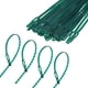 thumbnail image 1 of Uxcell 100-Pack Bridas Ajustables para Plantas de 9 Pulgadas de Plástico Verde Oscuro para Jardín Interior/Exterior, 1 of 1