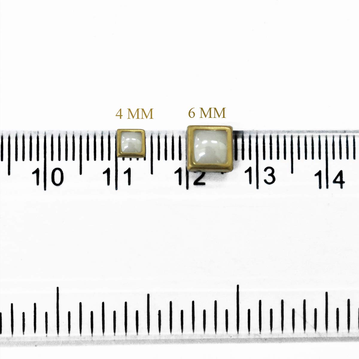 Brass World Kundans for Embroidery, Craft and Jewellery Making (250 Pieces) 6MM