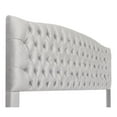 thumbnail image 6 of Elle Decor Celeste King Size Headboard Pearl Grey Velvet, 6 of 7