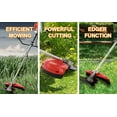 thumbnail image 5 of Floseru Weed Eater Gas Powe 52cc 2-Stroke Gas Crank, 2 in 1 Grass Trimmer, Multi-Functional Trimming Tool - String Trimmer, Brush Trimmer, 5 of 8