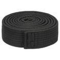 thumbnail image 1 of Uxcell Polyester Taekwondo Colored Ranking Belt For Practitioners Black 1.57"x6.5', 1 of 5
