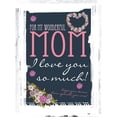 thumbnail image 3 of CafePress - Mother's Day Card For Mom Trendy And Modern - Greeting Card, Blank Inside Glossy, 3 of 5
