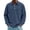 Dark Blue -BK72, variant on Corduroy Polo Shirt for Men Long Sleeve Casual Quarter Button Down Top Collar Oversized Pullover Retro Fall Tops with Pocket Light Purple 4XL