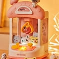 thumbnail image 4 of Mistaha Mini Electric Claw Grabber Machine for Kids - Enjoyable Green Space Doll Machine with LED Lights and Sound Effects | Includes Dolls, Capsules, and USB Cable - Perfect Gift for Children!, 4 of 6
