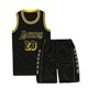 thumbnail image 1 of Lakers #23 Lebron James Jersey No.23 Conjunto de uniforme de baloncesto Niños Adultos Niños Negro M (130-140 cm) oso de fresa Electrónica, 1 of 1