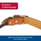 thumbnail image 4 of Collar para perro Coastal Circle T, piel curtida, color roble, 1,6 x 41 cm, 4 of 7