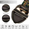 thumbnail image 4 of Mushrooms Houses in Forest Crossbody Bags Backpack Chest Bag Shoulder Bag Waist Bag for Outdoor Travel Hiking Fitness Cycling, 4 of 7