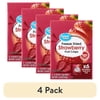 (4 pack) Great Value Freeze Dried Strawberry Fruit Crisps, 0.26 oz, 6 Count