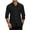 Black, variant on Shirts for Men Casual Stretch Collared Button Up Long Sleeve Wrinkle Resistant Work Shirts,Sizes S-2XL