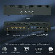 Kinupute Mini PC Gaming, Desktop Computer i7-13700F 16 Cores Upto 5.2GHz, 32G DDR5, 1T M.2 PCIE4.0 SSD, Windows 11 Pro, GeForce RTX4070 12G, Four Display, 8K@60Hz Outputs, Dual LAN, WiFi6E/BT5.3