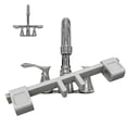 thumbnail image 1 of Rewenti Double Sink Faucet Handle Lock Kitchen and Bathroom Plug with Central Pipe Fixed, 1 of 6