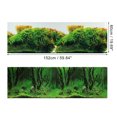 thumbnail image 2 of Unique Bargains Aquarium Fish Tank Background Poster Sticker Double-sided Background Decor Sticker 19.69'x48.03', 2 of 7