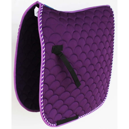 Horse Quilted ENGLISH SADDLE PAD Trail Dressage (Best Dressage Saddle Pad)