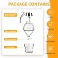 thumbnail image 3 of ACDANC 2026 New Honey Dispenser,Glass Honey Dispenser No Drip,Honey Pot with Stand,8 Oz Honey Jar,Maple Syrup Honey Container,Elegant Honeycomb Design for Home Decor for Any Occasion, 3 of 6