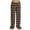 15# Brown, variant on Fluffy Flannel Pajama Pants Women Fuzzy Buffalo Plaid Pj Pants Comfy Loose Soft Plaid Pant Elastic Waist Sleep Pant Vermilion L