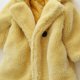 thumbnail image 2 of Gibobby Chamarra niñaAbrigo para niñas pequeñas, chaqueta gruesa a de viento de invierno, chaqueta de abrigo con botones de forro polar cálido para niños(Amarillo, 2-3 Años), 2 of 5
