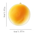 thumbnail image 3 of 3PCS Steamed Bun Squishy Toys, Soft Dough Squish Cube Sensory Toys for Teenagers, Birthday Gifts Party Favors Halloween Stress Relief Gifts, 3 of 6