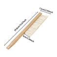 thumbnail image 3 of Heavy Duty Cleaning Brush For Home Kitchen Bathroom Garage And Outdoor Use With Scrubber Heads Shower Seat Spray 9 Marine Car Upholstery compatible with Machine Clothes Stain Remover Gel Natural, 3 of 7
