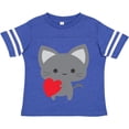 thumbnail image 3 of Inktastic Heart Cat Boys or Girls Toddler T-Shirt, 3 of 5