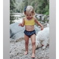 thumbnail image 3 of Girls Recycled Nylon UPF 50+ Bikini Top, 3 of 10