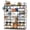 3 Row 9 Tier, variant on Row Tier Large Shoe Rack Organizer for Closet Entryway, Pair Shoe Boot Storage Rack, Metal Shoe Shelf Tall Vertical Stackable Shoe Stand for Bedroom Corner