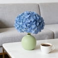thumbnail image 4 of Xecvkr Round Faux Ceramic Vase Modern Decor Tabletop Shelf Centerpiece Shatterproof Lightweight Easy Clean Plastic Functional Planter 1pcs Green, 4 of 6