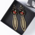 thumbnail image 4 of Coccinella septempunctata Elegant Stainless Steel Vintage Crown-Shaped Bookmarks Book Accessories for Reading Enthusiasts and Book Lovers, 4 of 5