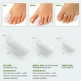 thumbnail image 6 of Bukihome Gel Big Toe Caps and Protectors - 8 Pack Silicone Toe Protectors with Aloe Vera - Protect Corns, Blister (Large), 6 of 9