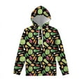 thumbnail image 2 of Sudadera con capucha con estampado 3D de verduras coloridas para hombre y mujer, sudadera vegana de manga larga para primavera y otoño, sudaderas informales holgadas, 2 of 4