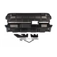thumbnail image 2 of Fits 2019-2022 Ram 1500- New Model Du-Ha Under Seat Storage Unit 30120 Under Rear Seat; 1 Compartment; With Two Removable Gun Rack Inserts; Black; Heavy Duty Polyethylene; With Lockable Lid, 2 of 11