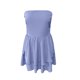 thumbnail image 4 of Vestidos de Verano Casuales sin Mangas para Mujeres Vestido Corto de Color Sólido, Vestido Ligero de Verano Y Primavera de Poliéster, 4 of 6