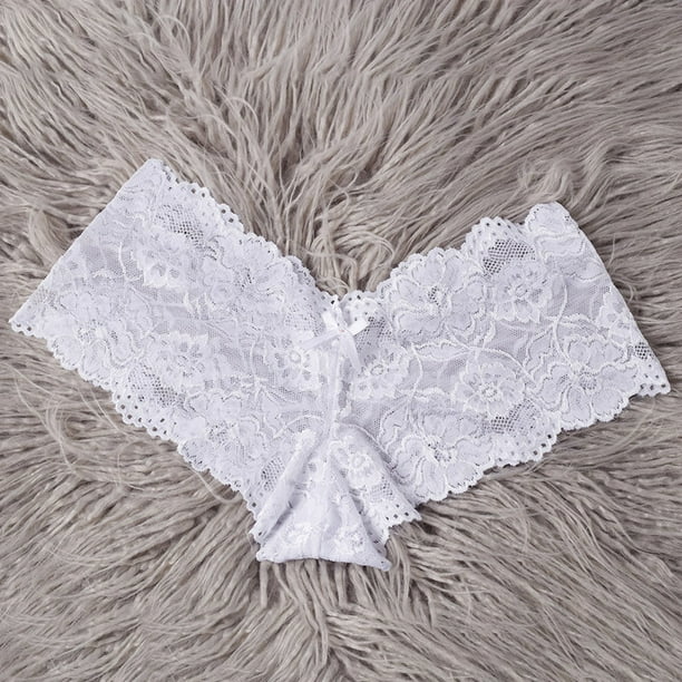 Deepwonder Women's Underwear Regular & Plus Size Panties Sexy Lace