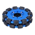 thumbnail image 2 of Rueda Omni, Neumático De Silicona Ruedas Omnidireccionales Movimiento Lateral Flexible Funcionamiento Estable Resistente Para Bricolaje, 2 of 7