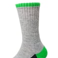 thumbnail image 3 of Insect Shield Kids' Sport Crew Socks, Grey Heather, Medium, 3 of 3