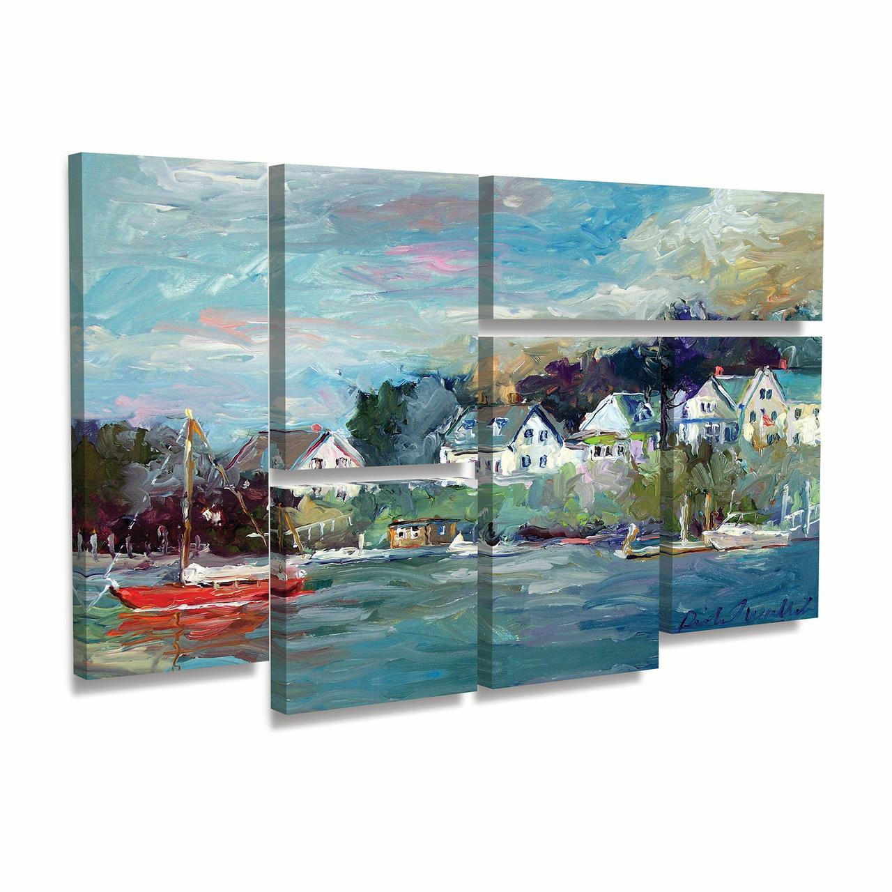 Trademark Fine Art 'Dock' Canvas Art by Richard Wallich