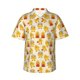 thumbnail image 1 of Balery Cute Chicken Camisas hawaianas de manga corta para hombre, camisas playeras de corte holgado, camisas de vacaciones con botones,Large, 1 of 7