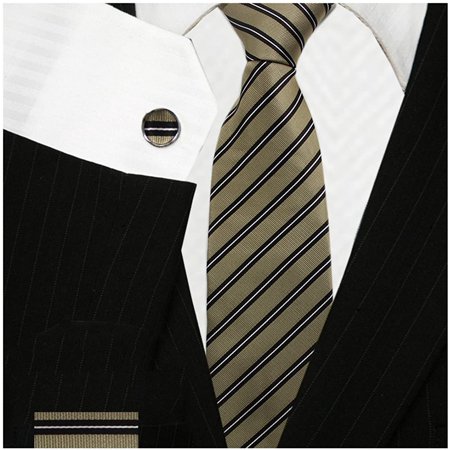 champagne gold tie set