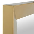 thumbnail image 5 of SAFAVIEH Couture Veronika 40" x 52.25" Brass Glam Leaner Mirror, 5 of 6
