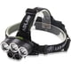 thumbnail image 2 of Lámpara frontal Linterna frontal LED recargable Linterna de cabeza de ángulo ajustable Luz de bicicl TOMSHOO Lámpara frontal, 2 of 7