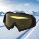 thumbnail image 4 of Gafas Gafas de esquí Esquí Snowboard Gafas a prueba de viento (marco de arena - Película) Negro Amarillo, 4 of 8