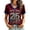 Wine, variant on 9/11 Memorial Never Forget Shirt Womens 9/11 Shirt V Neck Short Sleeve 911 Patriotic T-Shirts | 9/11 Shirts Faith Hope Courage for Women,September 11 Remembrance Events