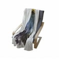 thumbnail image 4 of Bird Soft Flannel Fleece Throw Blanket, Watercolor Bald Eagle Patriotic American Hand Drawn Animal with Brush Marks Effect, Cozy Plush for Indoor and Outdoor Use, 60" x 80", Multicolor, by Ambesonne, 4 of 6