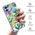 thumbnail image 2 of Tropical Paradise Case for iPhone 12,Aesthetic Colourful Floral Pattern Soft TPU Full Cover Case, 2 of 5